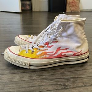 Size 9.5 - Converse Chuck 70 Flames